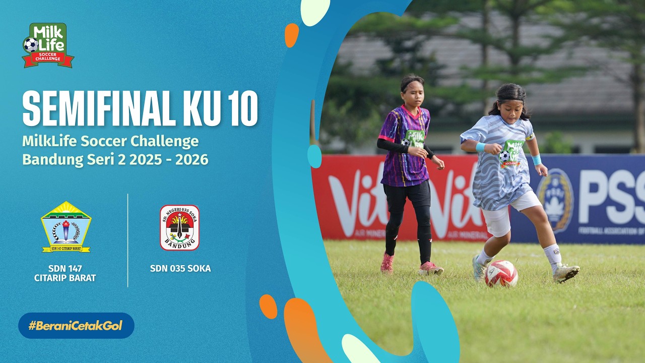 Pertandingan Semifinal KU 10 SDN 147 Citarip Barat vs SDN 035 Soka, Bandung