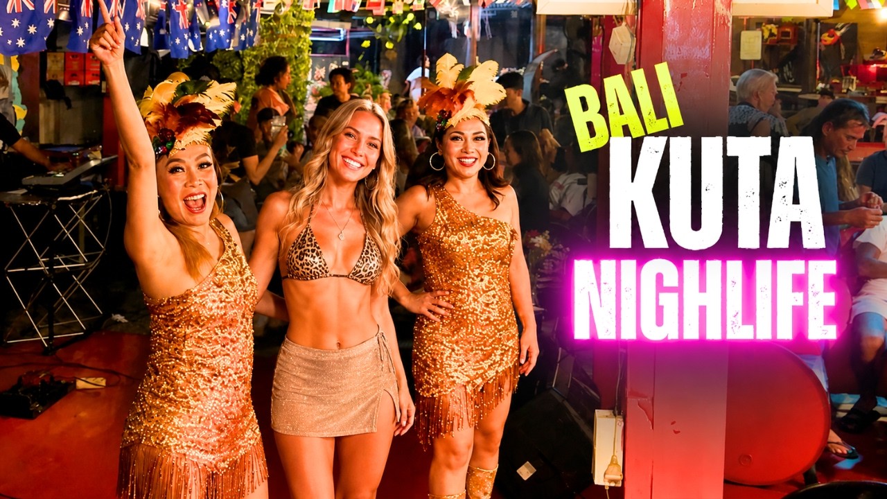 Bali Nightlife 🇮🇩 BUSY Saturday Night on Legian Street, Kuta | Bali Walking Tour 2026