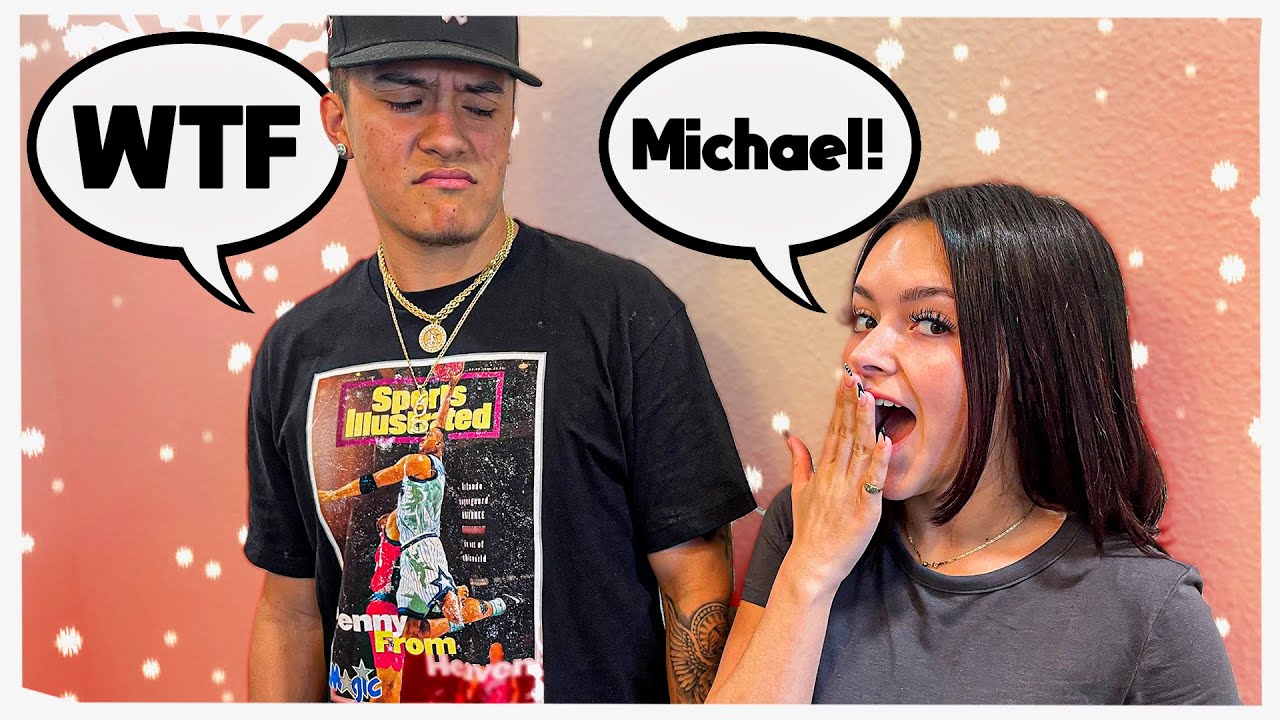 CALLING MY BOYFRIEND ANOTHER BOYS NAME *PRANK* 🤣😫 | day 11