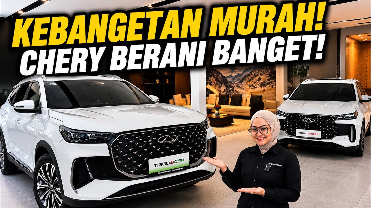 KEBANGETAN MURAH!!CHERY BERANI BANGET, PANTESAN RAMAI!
