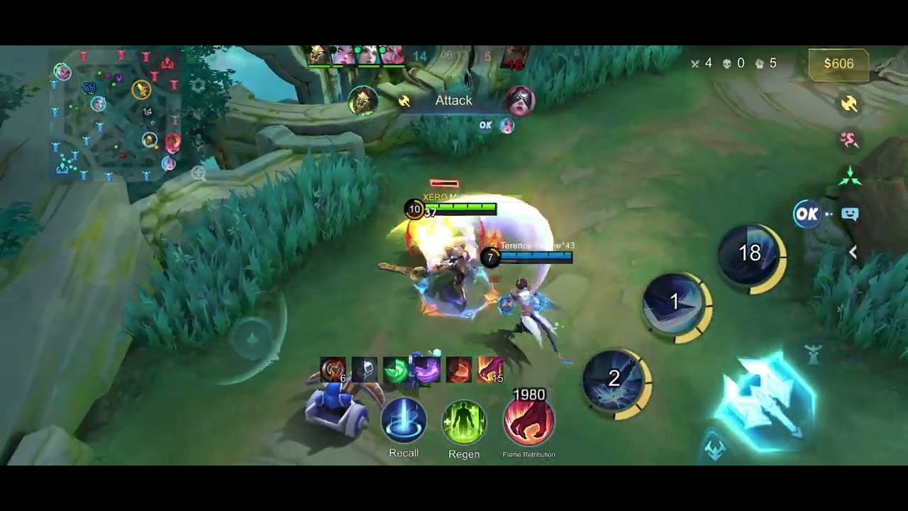 Mobile legend Alucard game play 