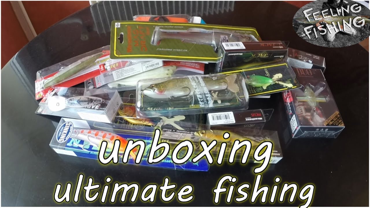 Unboxing leurres et nouveautés 2016 ultimate fishing (megabass, zip bait, duo)