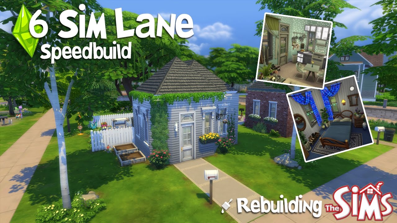 6 Sim Lane | Rebuilding The Sims | The Sims 4