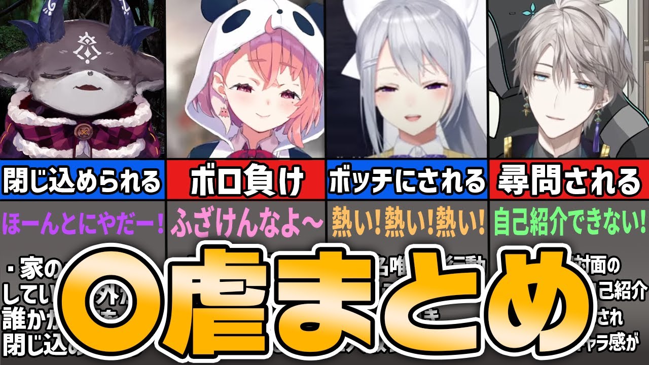 にじさんじの爆笑〇虐シーンまとめ【にじさんじ/切り抜き】