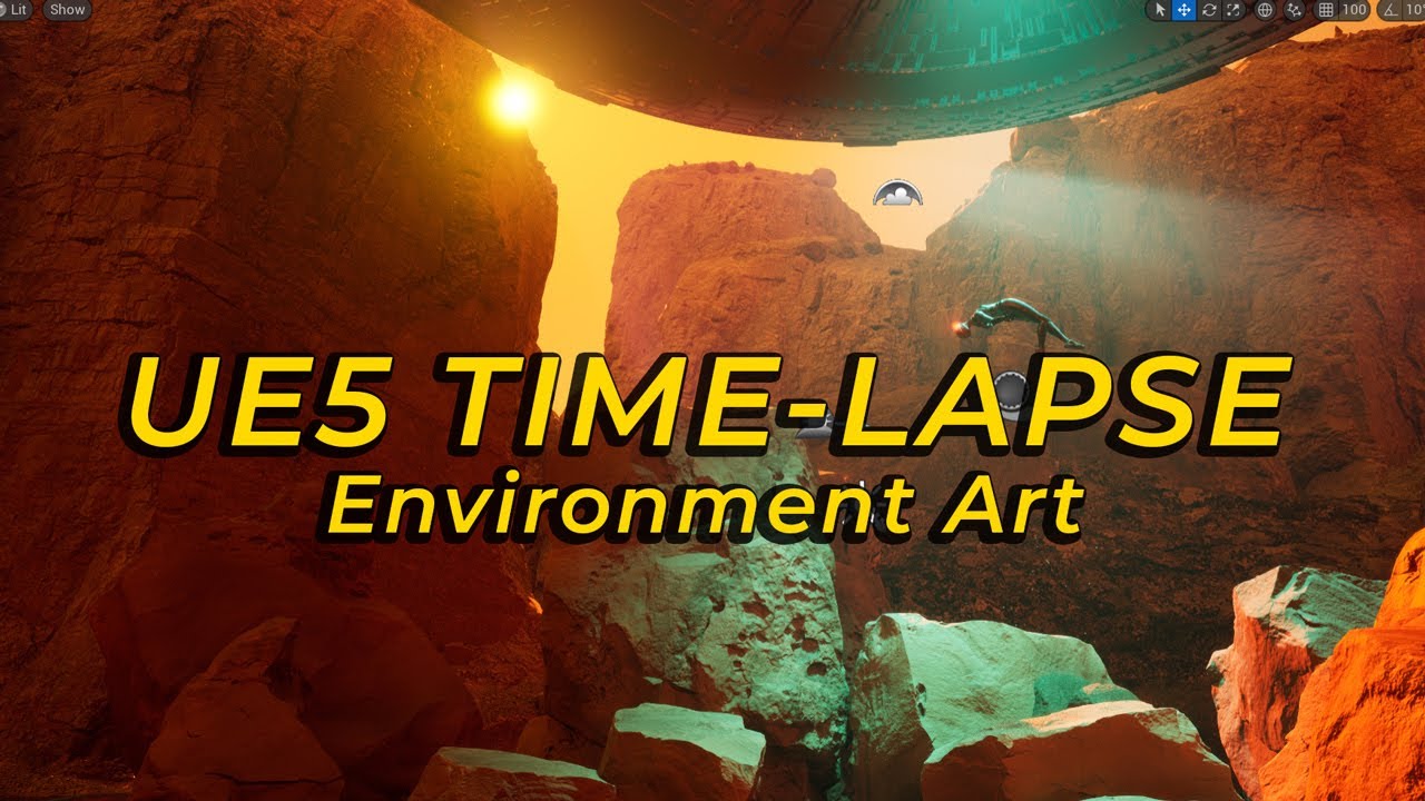 Unreal Engine 5 - Time lapse Environment Art