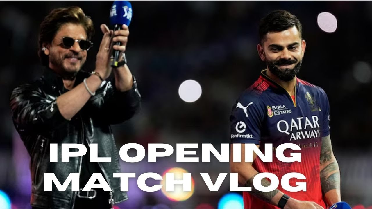 SRK Dances with Kohli at IPL 2025 Opening Ceremony! KKR vs RCB Vlog ft. Shreya, Karan & Disha.