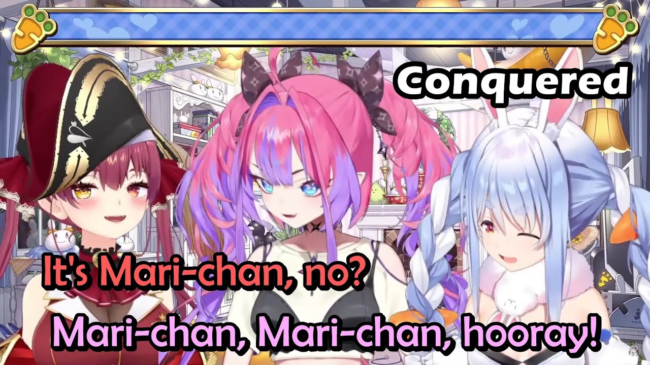 Pekora Starts Noticing That Marine Has Gradually Become Kind to Vivi After Getting to Know Her More