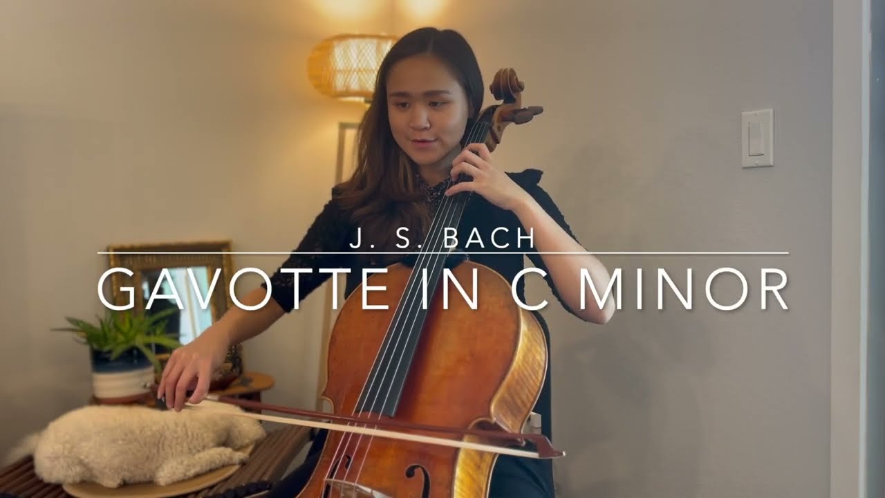 Gavotte in C Minor (Cello Play Along) | Suzuki Cello Book 3