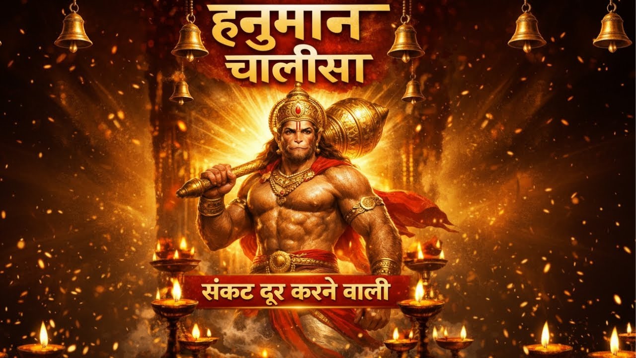 हनुमान चालीसा | Hanuman Chalisa Full | संकट दूर करने वाली हनुमान चालीसा | Powerful Hanuman Bhajan