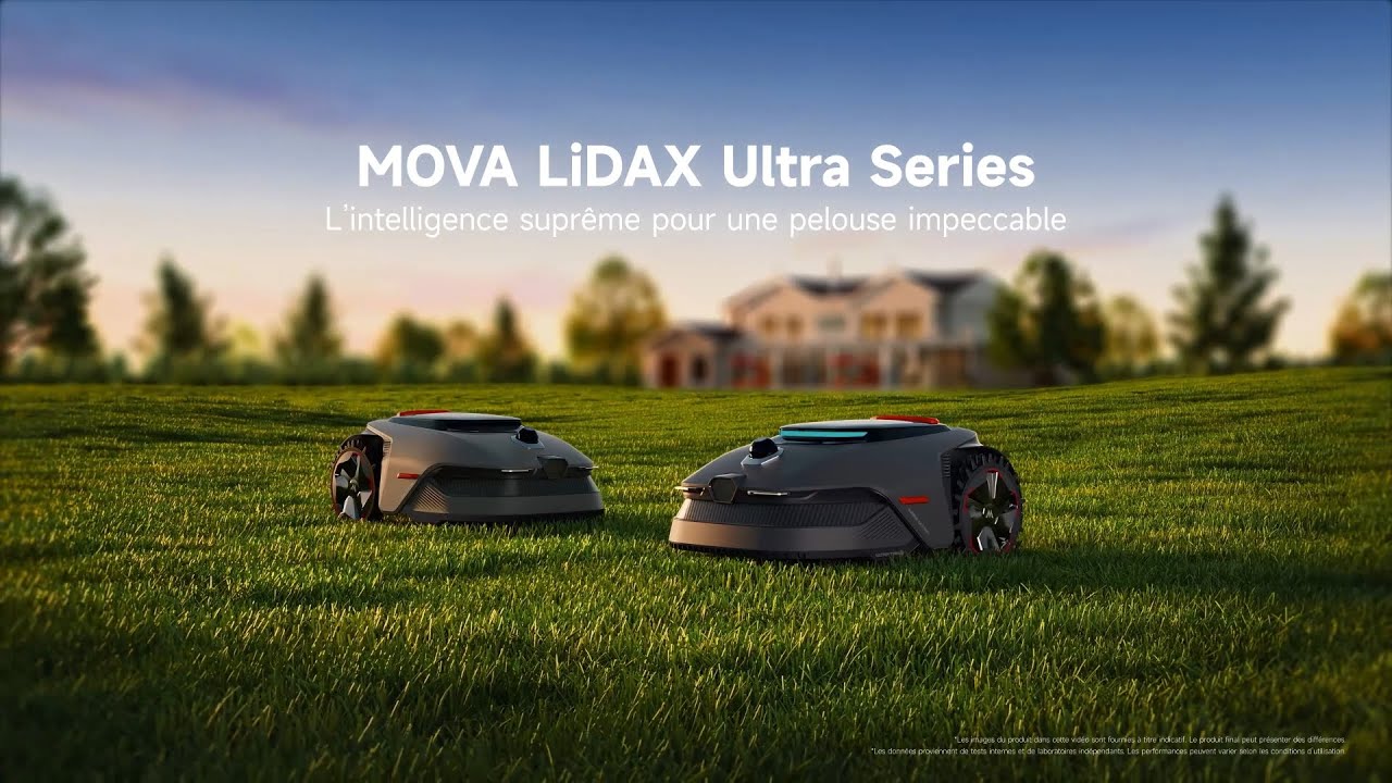 Robot Tondeuse MOVA LiDAX Ultra Series