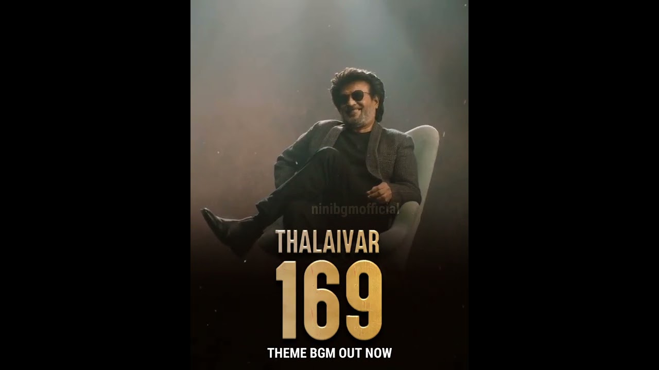 Jailer - Thalaivar 169 Announcement BGM Ringtone Out Now | #shorts