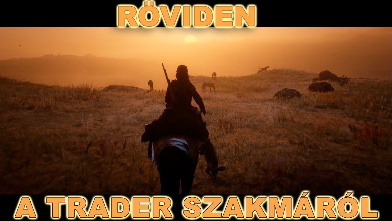 RDO Röviden a Trader szakmáról+ kedvenc camp és peca hely