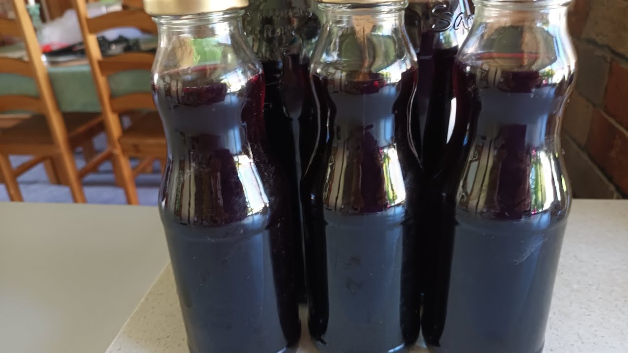 Quick and easy Mulberry Syrup