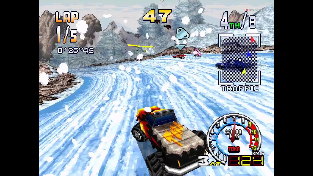 PSX/PS1 Burning Road HD (1996) full championship