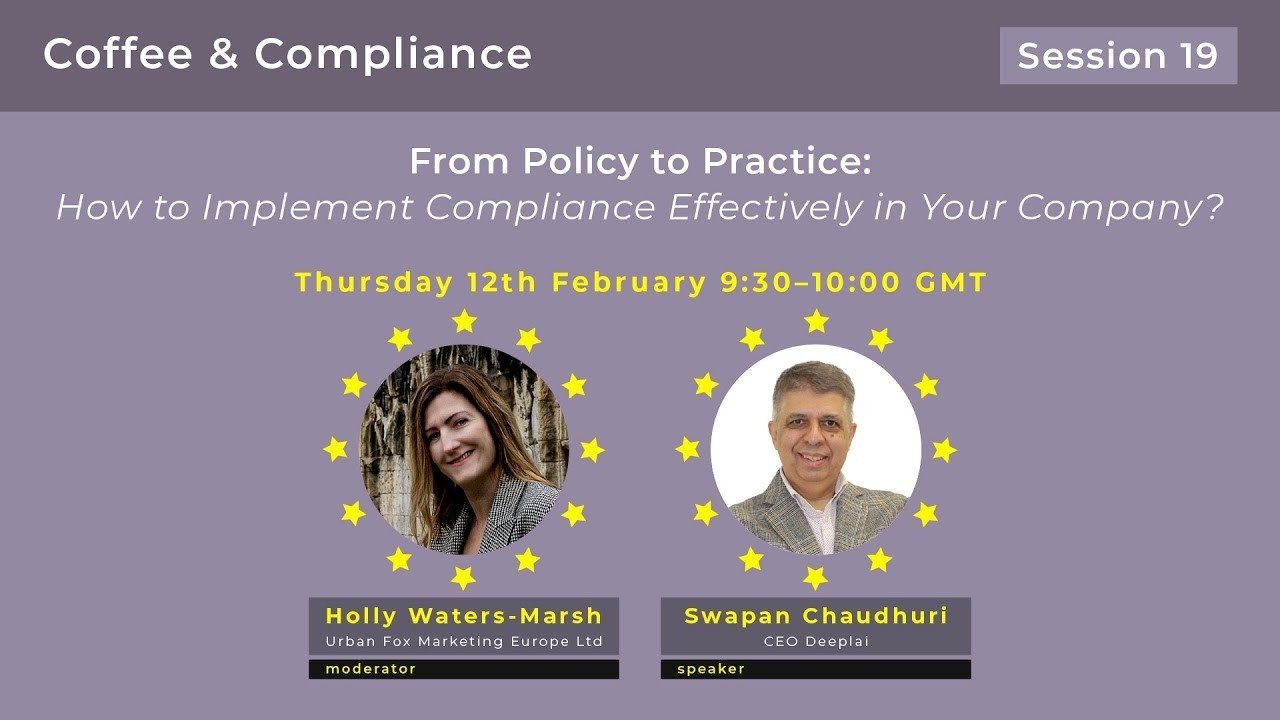 C&C (S19) - From Policy to Practice - How to Implement Compliance Effectively in Your Company?