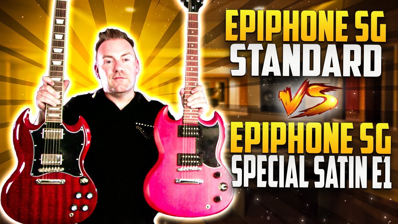 Epiphone SG Standard VS Epiphone SG Special Satin E1
