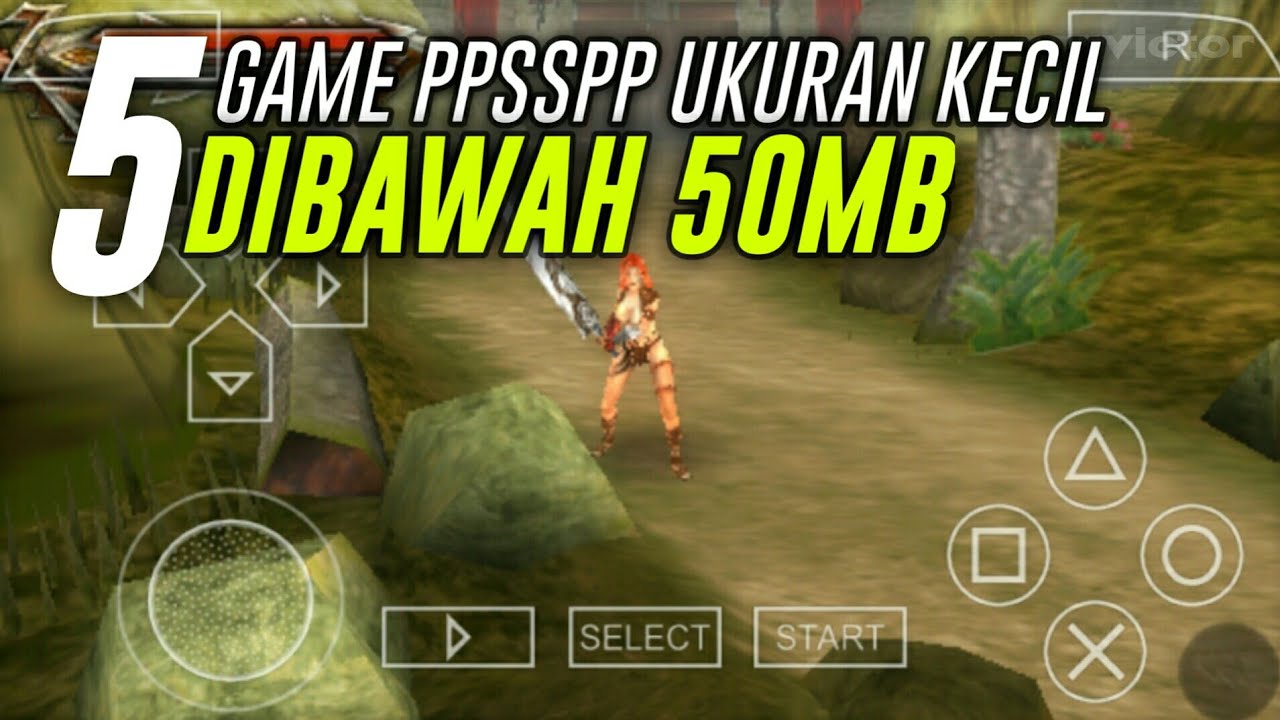 5 Game PPSSPP Ukuran Kecil Dibawah 50MB