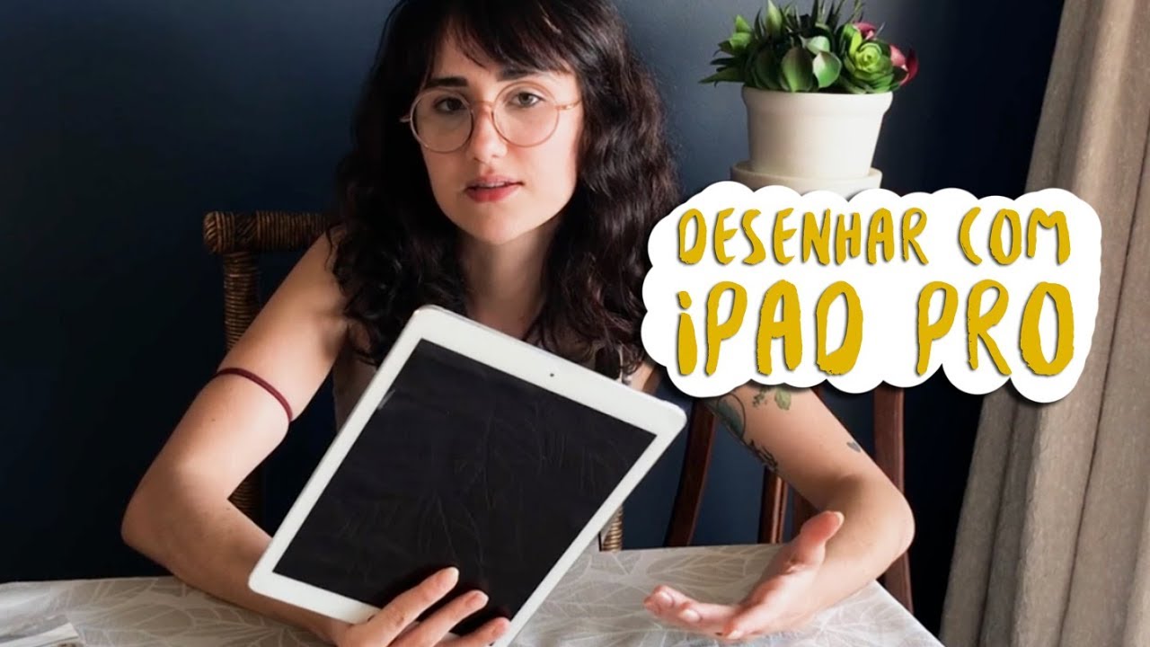 Como desenho com o iPad Pro | Pro Create app | Luiza Blackbird