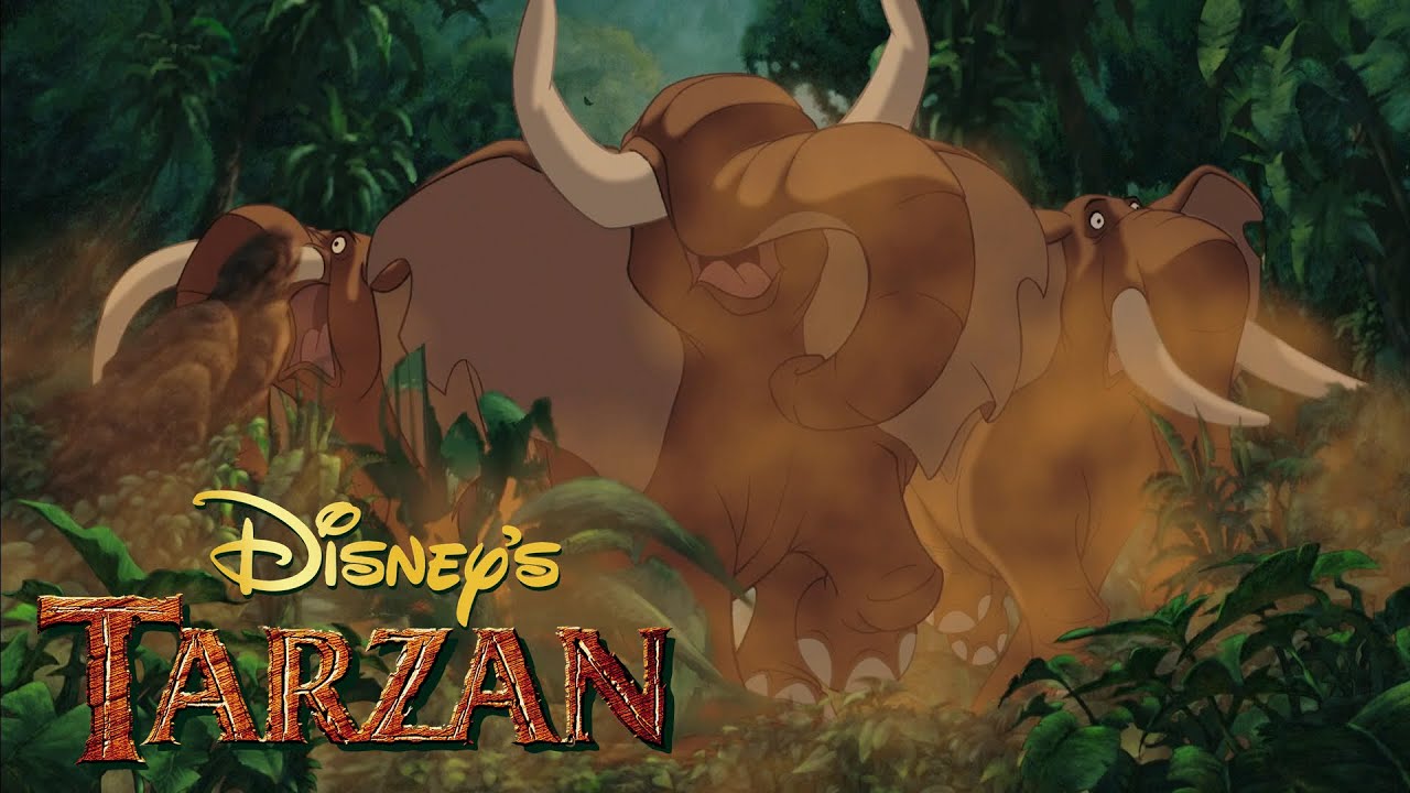 PS1 - Disney's Tarzan [ENG] -  Full 4K - Stampede - Level 4