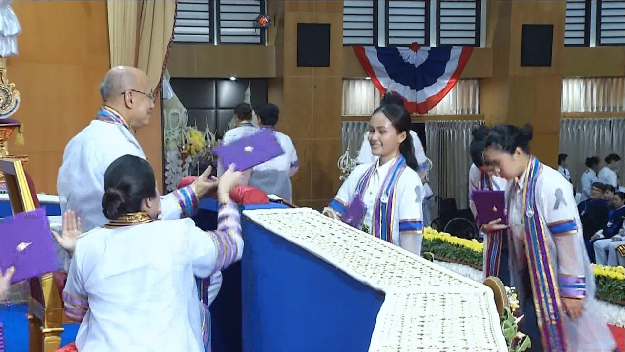 องคมนตรี เป็นผู้แทนฯ พระราชทานปริญญาบัตรมหาวิทยาลัยเทคโนโลยีราชมงคลพระนคร วันที่ ๑๓ มีนาคม ๒๕๖๙