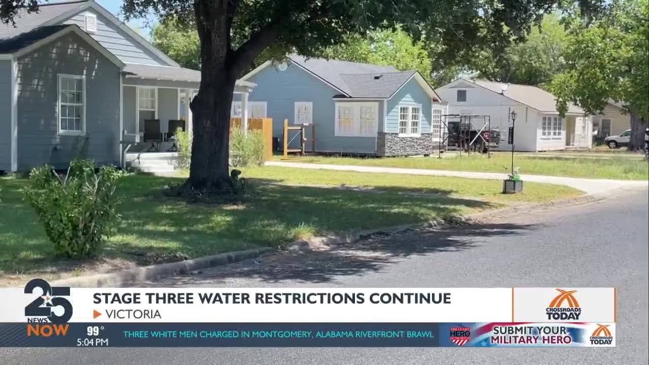 Stage 3 water restrictions for the city of Victoria