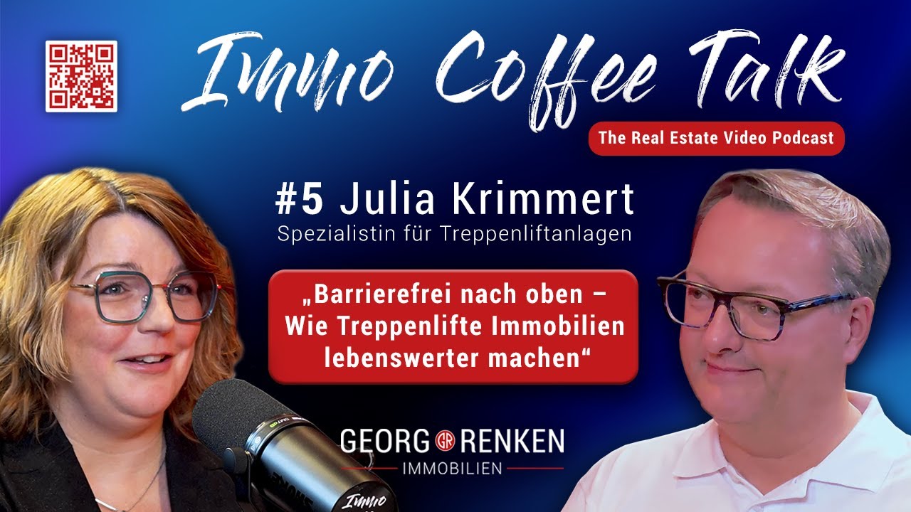 Immo Coffee Talk #5 | Barrierefrei nach oben – Wie Treppenlifte Immobilien lebenswerter machen