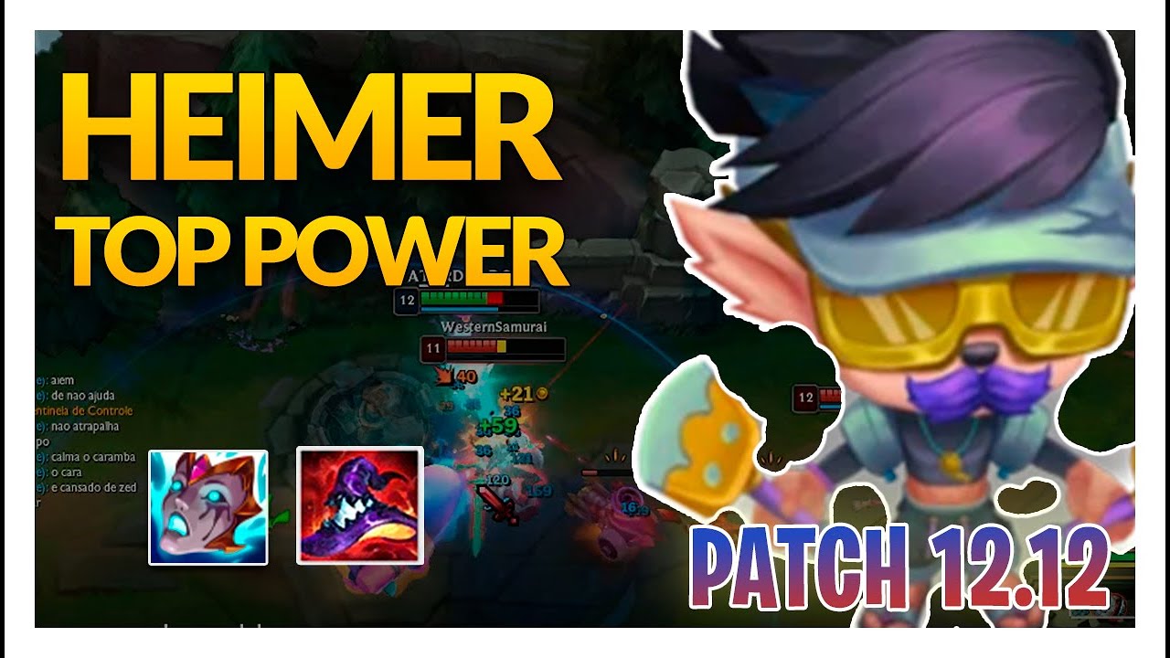 HEIMER TOP É OP | Heimerdinger x Ekko TOP | DarkTany Mono Heimer