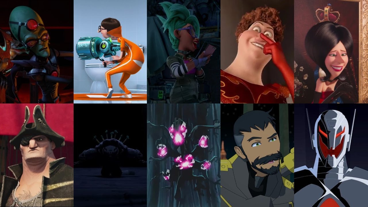 Defeats of My Favorite Animated Non-Disney Movie Villains Part IX