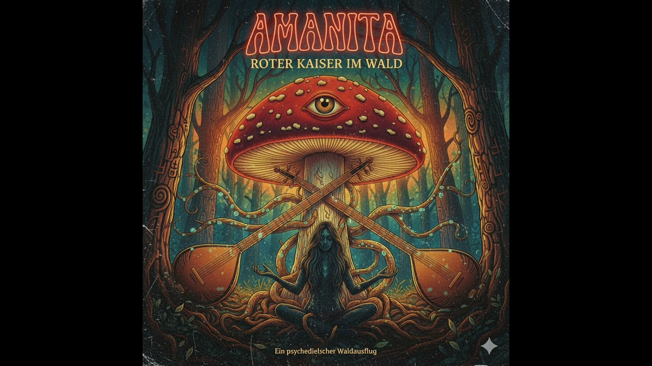 Amanita Roter Kaiser im Wald 