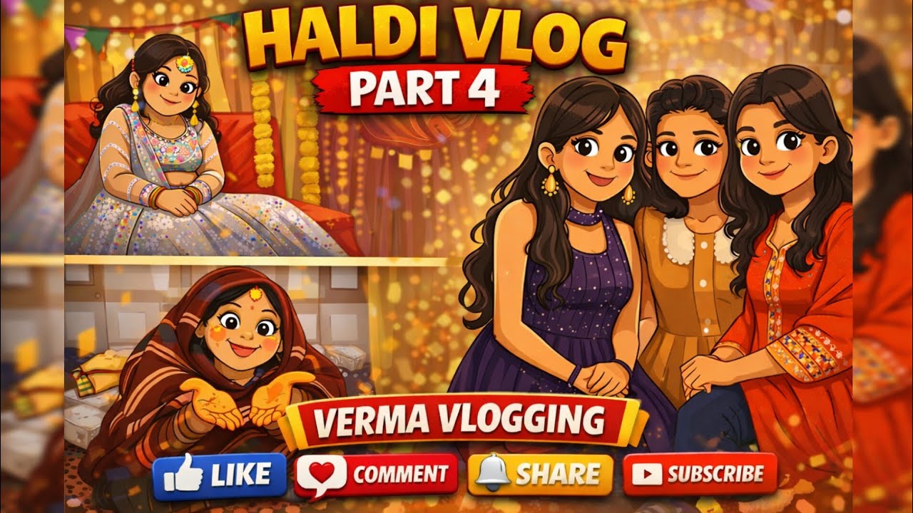 Yellow Love & Wedding Vibes 💛 | Haldi Vlog Part 4