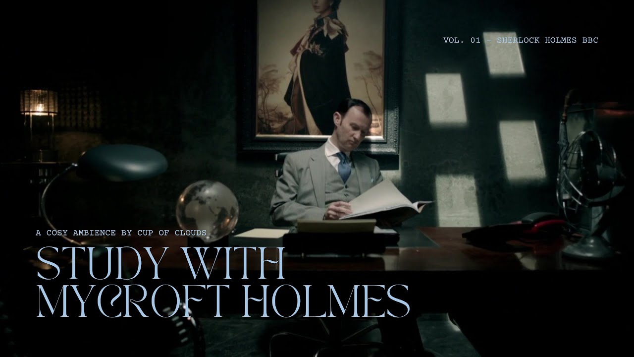 Study session with Mycroft Holmes 💼🍵  | Sherlock BBC inspired ASMR Ambience (w/ dialogue)