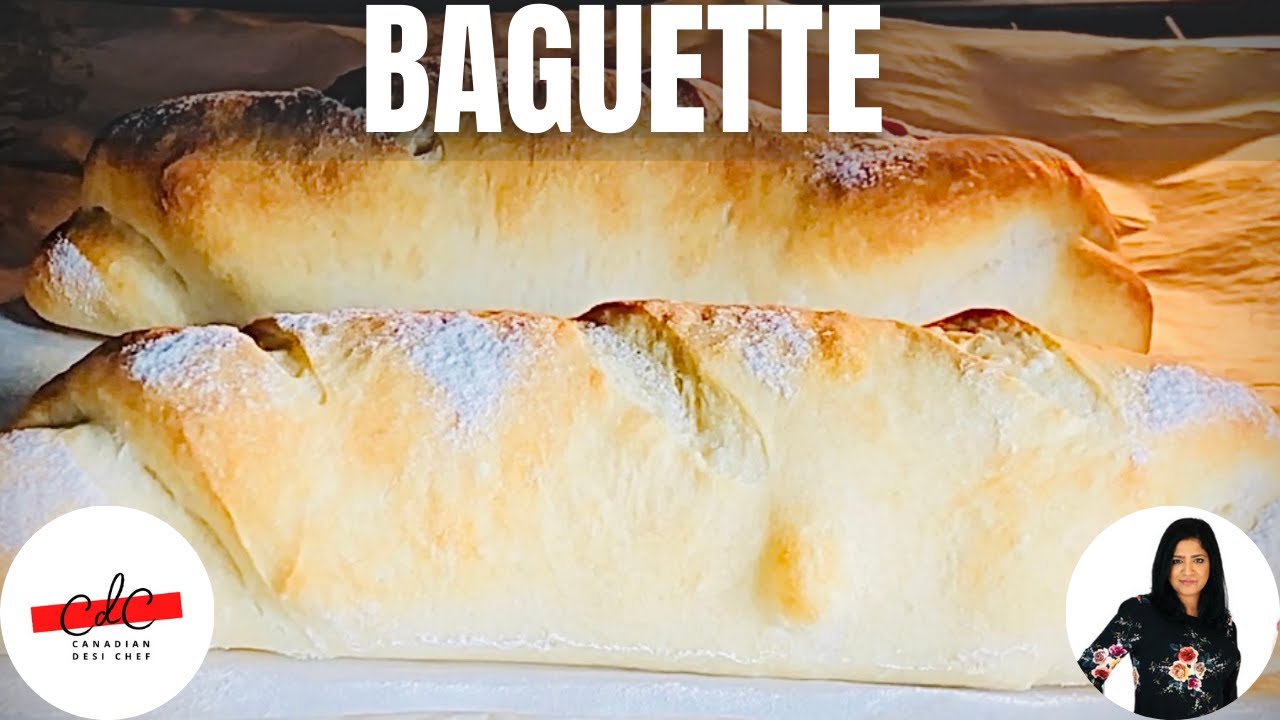 Delicious Crunchy Homemade Baguette for sandwiches, stews, curries & what not !!