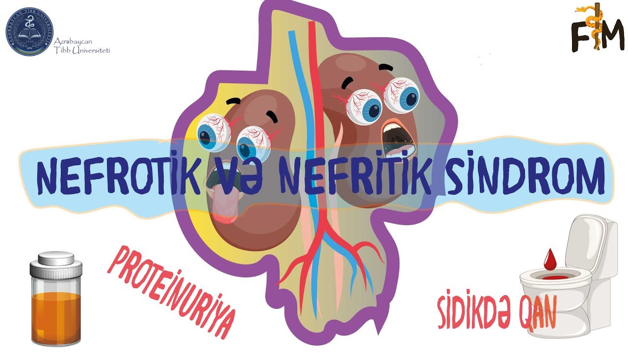 Nefrotik ve nefritik sindrom. Patofiziologiyasi ve mexanizmi (proteinuriya, hematuriya)
