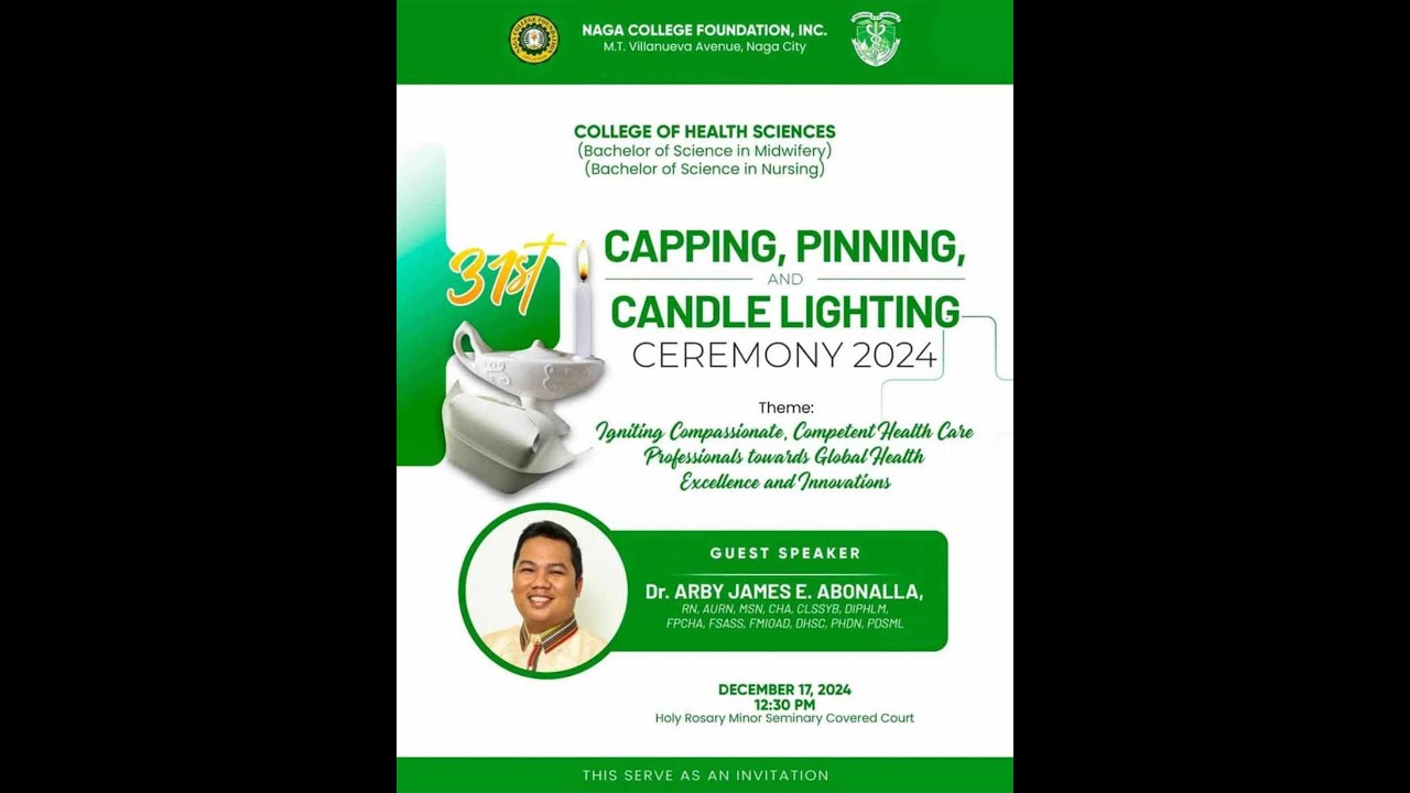 NCF  College of Health Sciences 31st  Capping, Pinning and Candle Lighting Ceremony  2024
