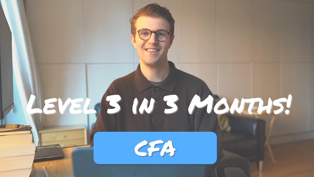 Как подготовиться к экзамену CFA уровня 3 за 3 месяца!