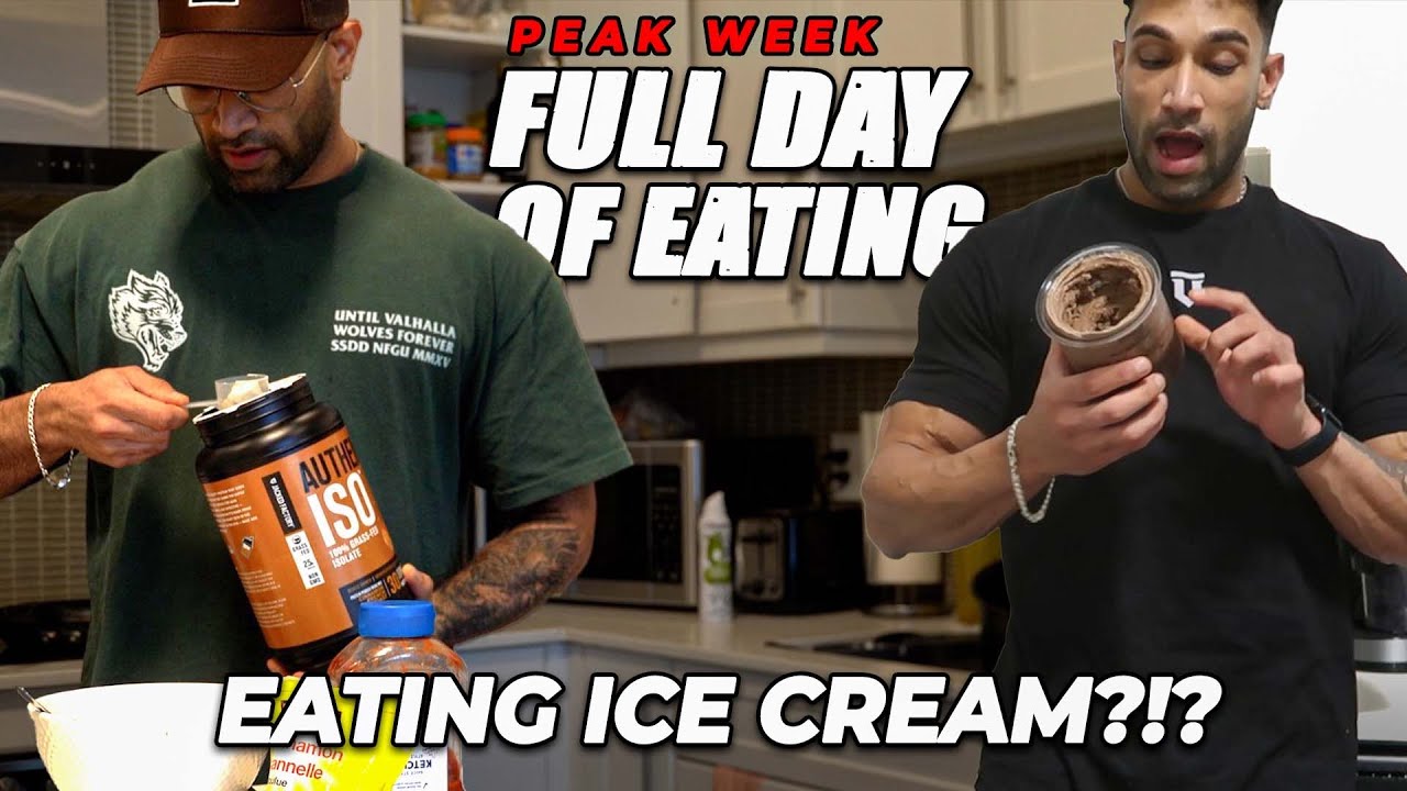 FULL DAY OF EATING | PEAK WEEK IS HERE