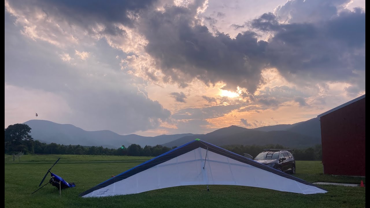 Rockfish Hang Gliding - FLPHG - Sunset Cruise in Mosquito Harness - Watch for Rain Clouds