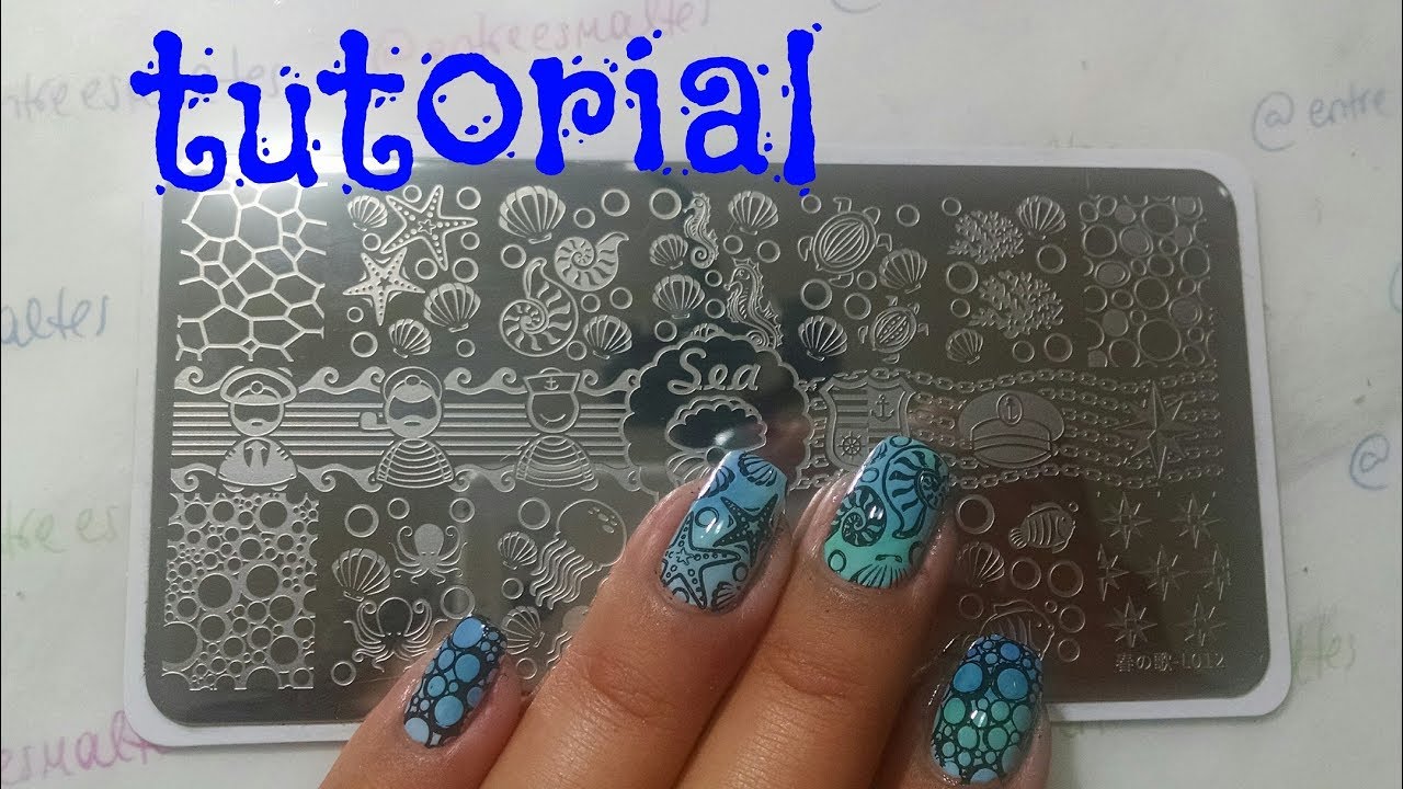 Degrade sin esponja ni esmalte 😲 | TUTORIAL con Sharpies (with subtitles)