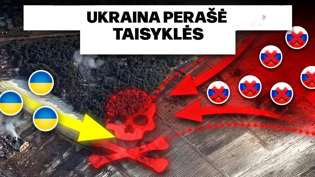 Ukraina keičia karo taisykles – mirtini spąstai Rusijai