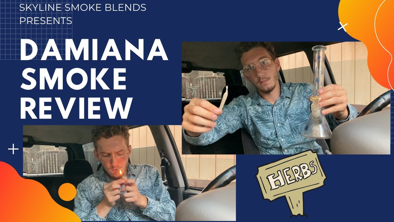 DAMIANA SMOKE REVIEW! GREAT HERB 🌿