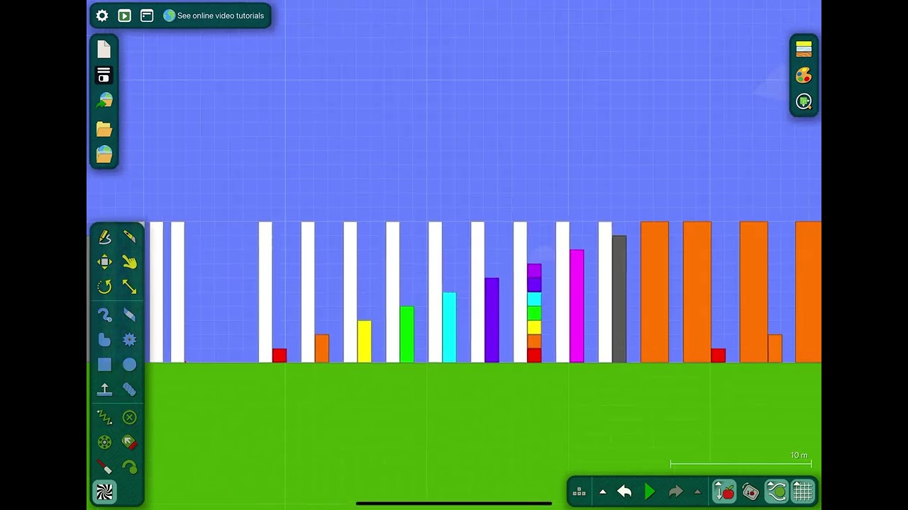 Algodoo Numberblocks-1 to Infinity