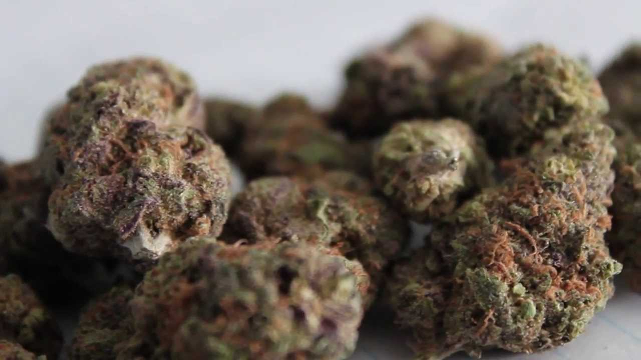 Purple Urkle / Purple Urkel & Lemon Kush Nugs Close Up Macro High Def HD 1080p