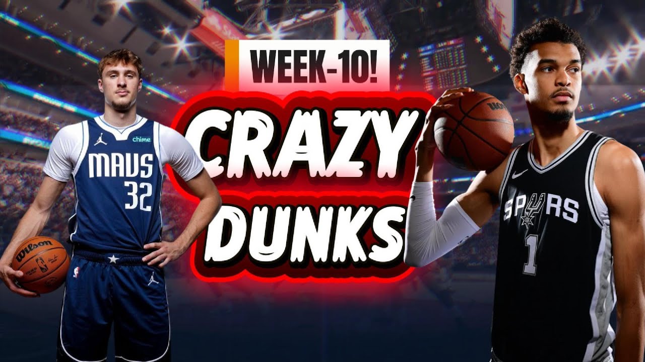 NBA Week 10: The Best Dunks | Poster Dunks, Alley-Oops & In-Your-Face Slams