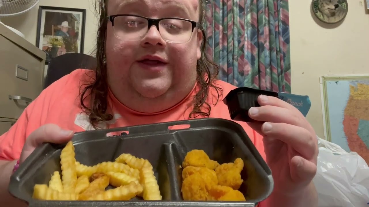 Trying Shrimp from Zaxbys MUKBANG