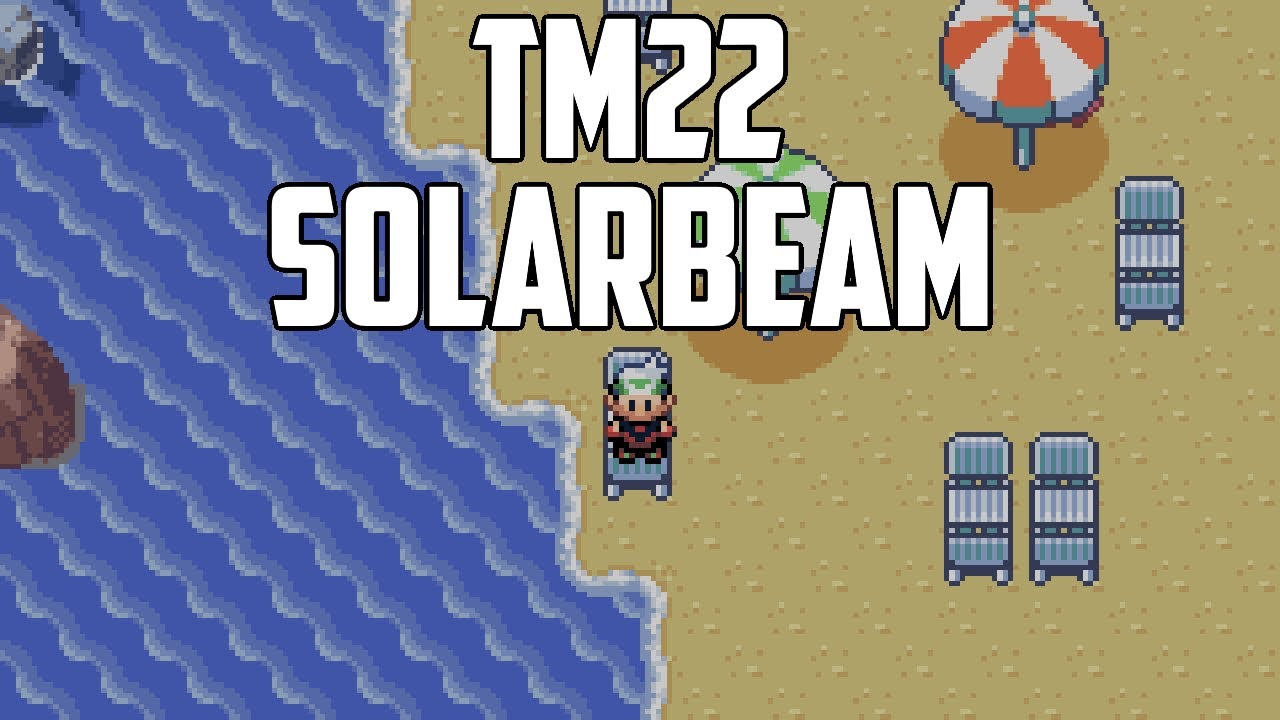 Где найти TM22 Solarbeam &mdash; Pok&eacute;mon Emerald