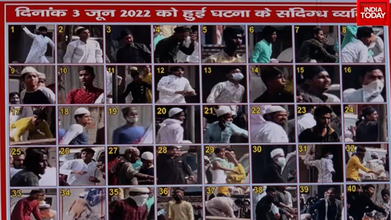 UP Police Release Photos Of 40 'Rioters' In Kanpur Violence Case