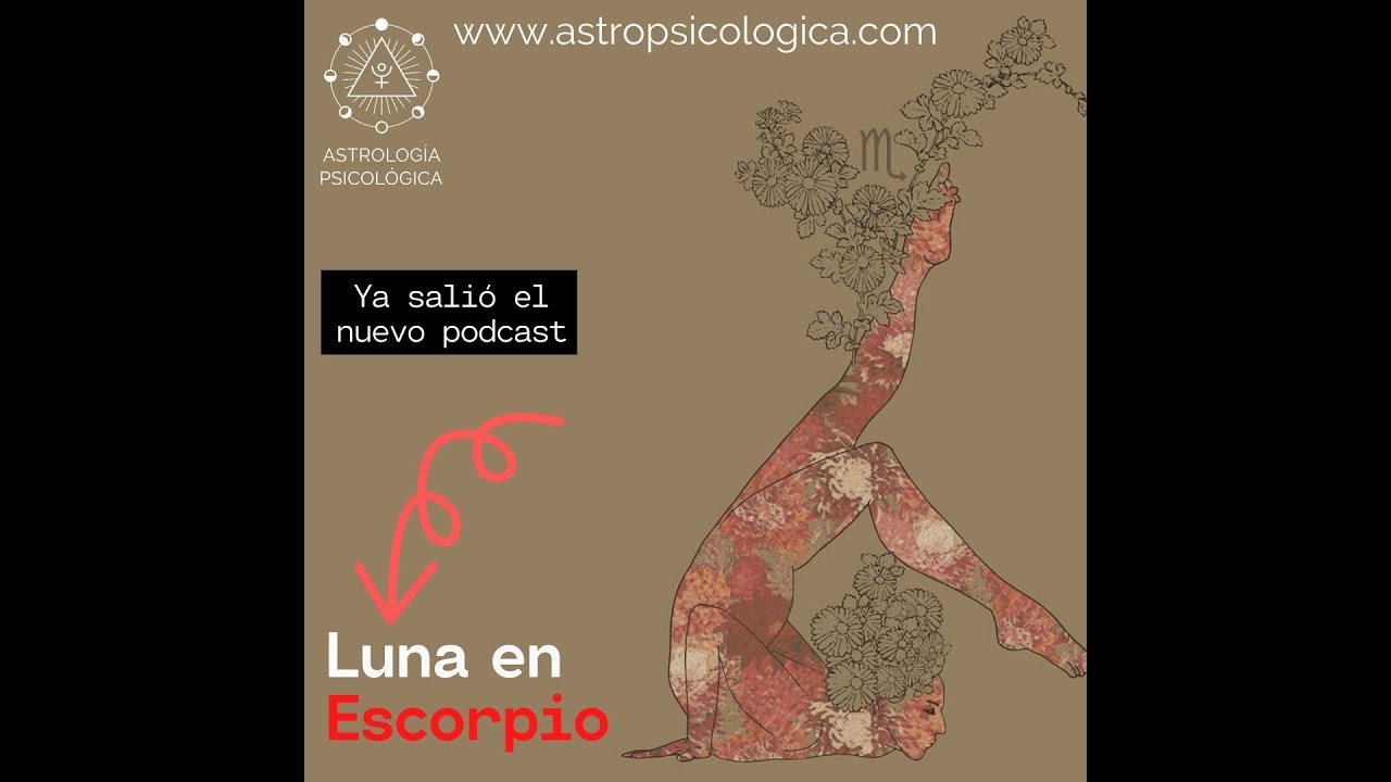 Luna en #Escorpio en #Astrología ♏