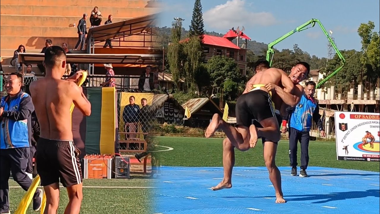 2nd Indigenous Naga Wrestling Championships 2024/ L- Round-II /Senapati Dist. Wrestling Assn.Manipur