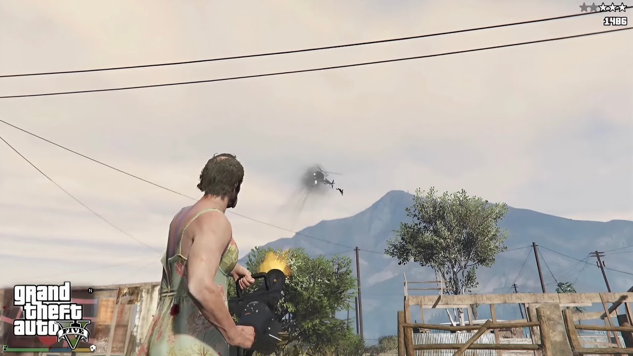 Trevor Goes For Target Practicing GTA 5