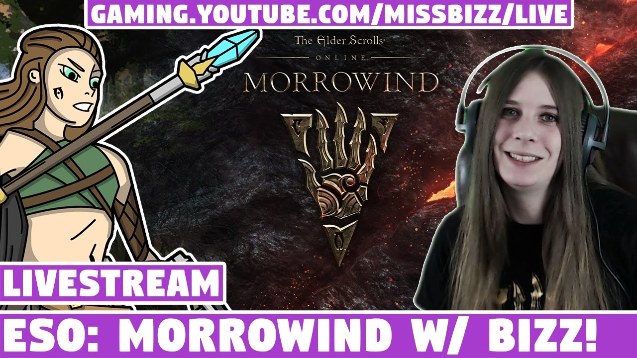 ESO Morrowind LIVE! Exploring Vvardenfell & Questing! Elder Scrolls Online